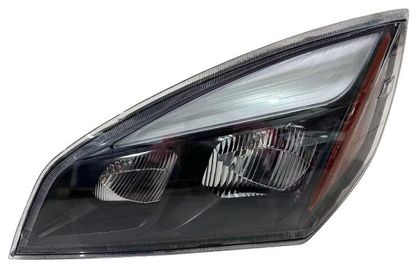 LH Headlight LED Black Housing 2018+  Freightliner Cascadia